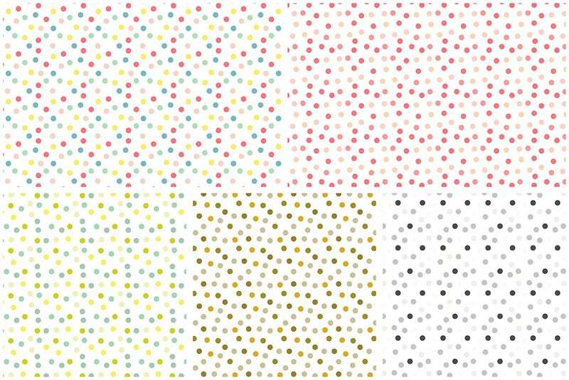 80个爱心圆点图案AI笔刷套装 笔刷资源 sucaiwan.com