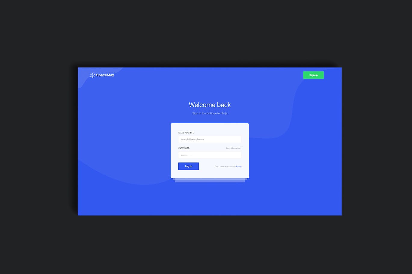 多用途网站着陆页HTML模板 SpaceMax – Multipurpose HTML Template APP UI sucaiwan.com