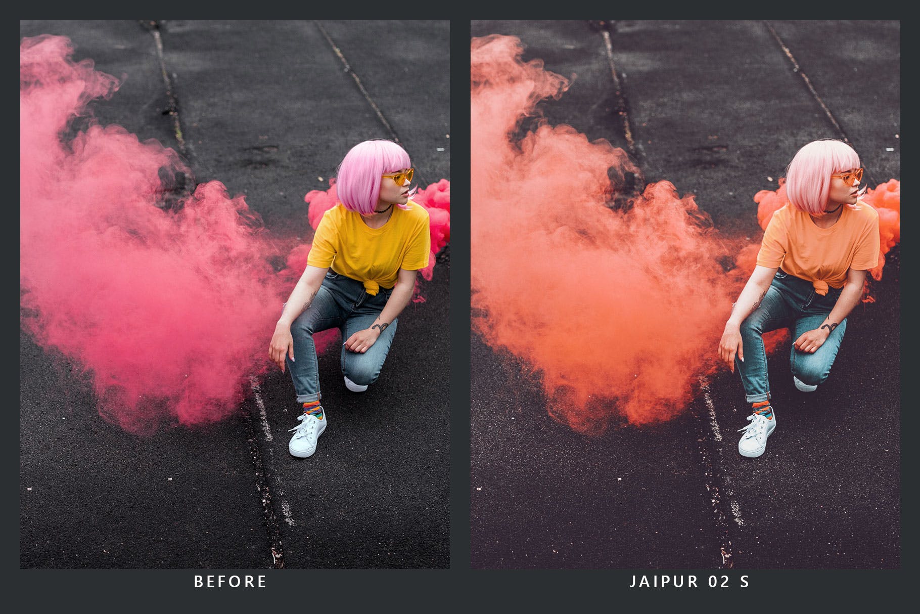 20个复古时尚街拍哑光褪色胶片色彩鲜艳色调LR预设LUTS 20 Colorful Fade Lightroom Presets & LUTS 插件预设 sucaiwan.com