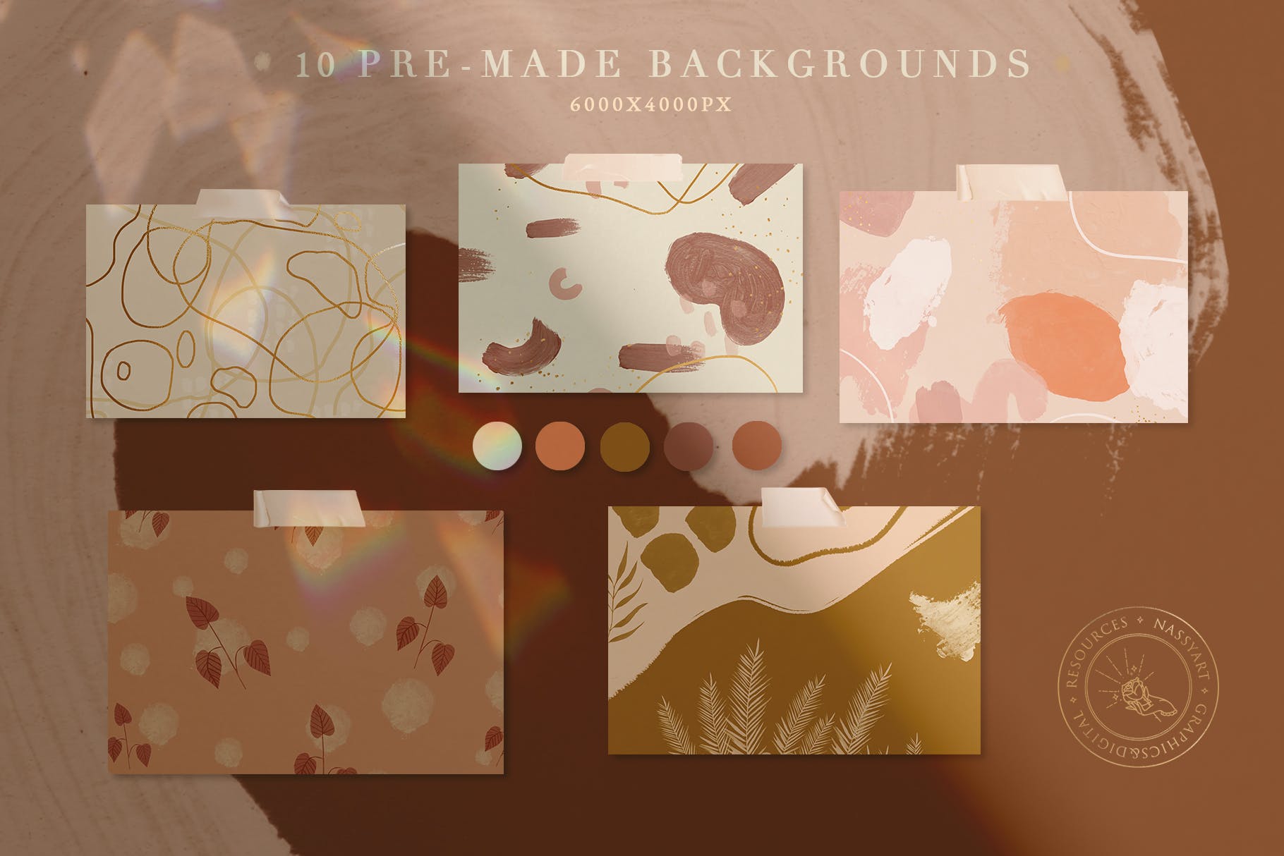 抽象画笔印章Procreate和ps笔刷 90 Procreate Stamps&Photoshop Brushes 笔刷资源 sucaiwan.com