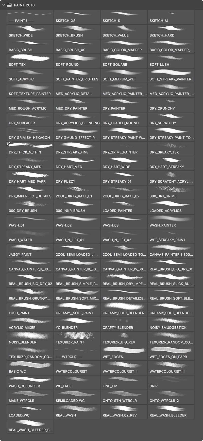 500+Photoshop超全面笔刷合集，附演示视频 笔刷资源 sucaiwan.com