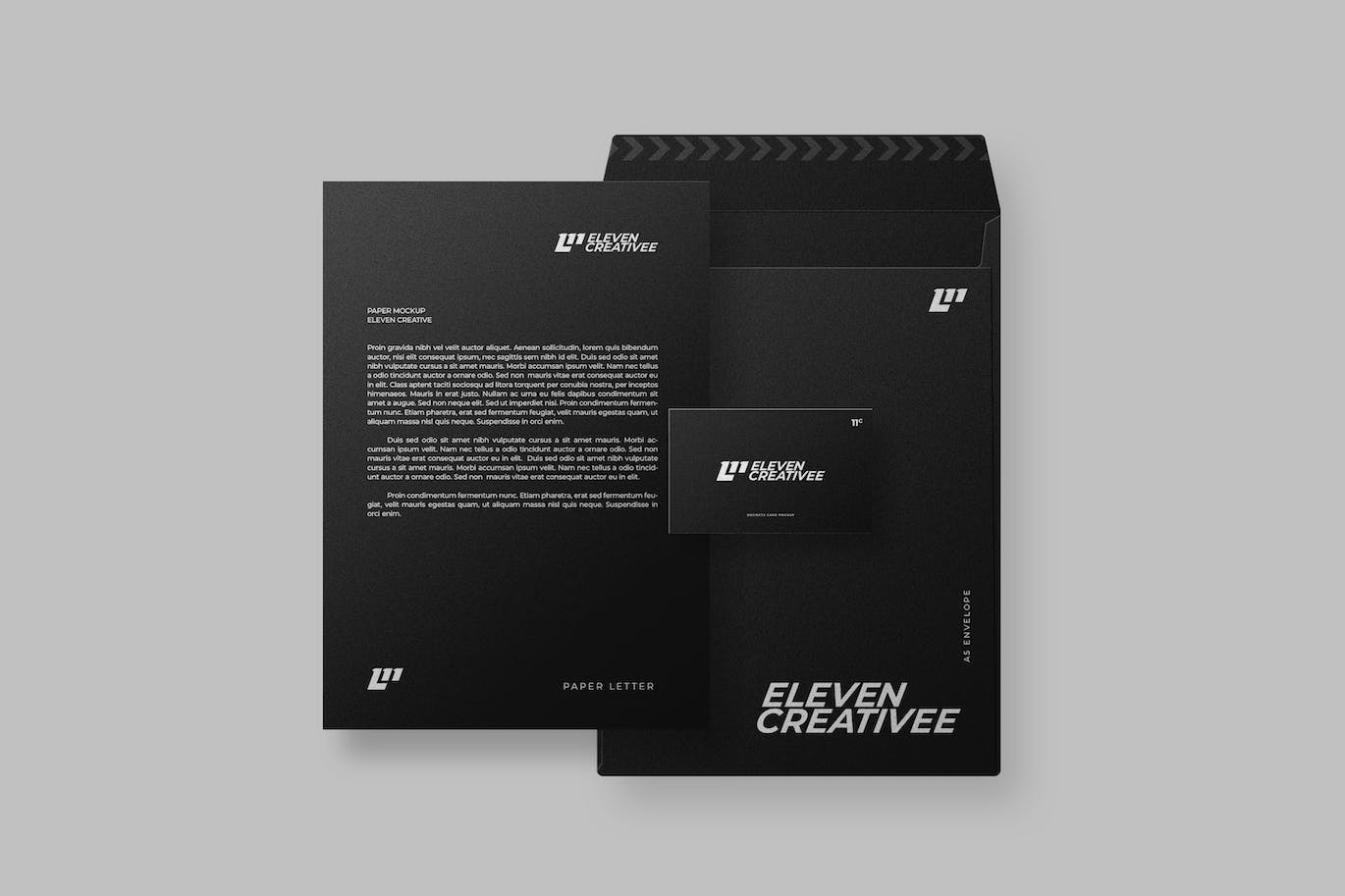 小型印刷办公文具套装样机图 Small Branding Kit 样机素材 sucaiwan.com