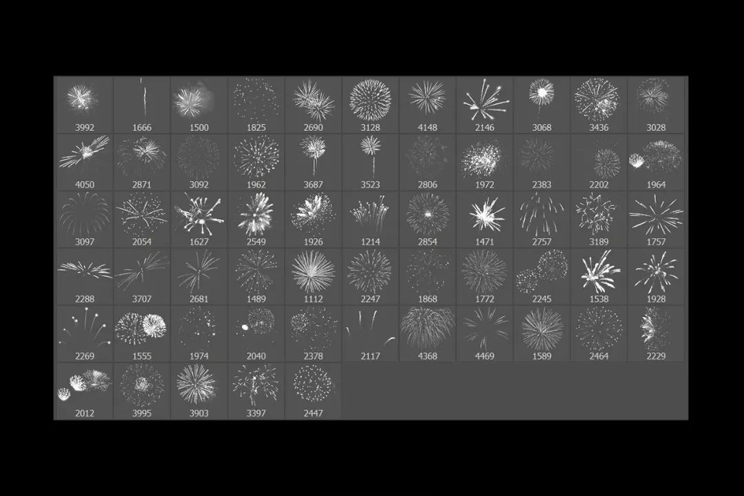 PS笔刷-610款PS水彩毛笔气泡光晕烟花白云笔刷素材 笔刷资源 sucaiwan.com