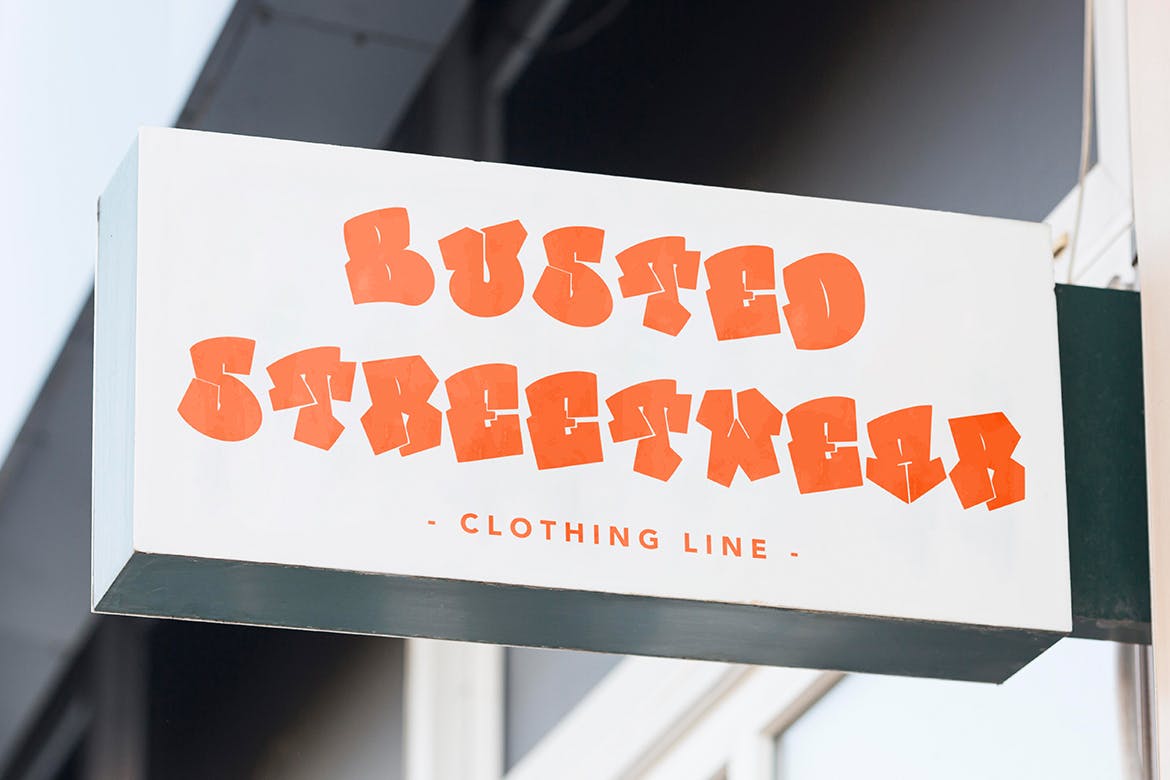 街头艺术涂鸦风格字体 Texas Walls – Graffiti Font Style 设计素材 sucaiwan.com