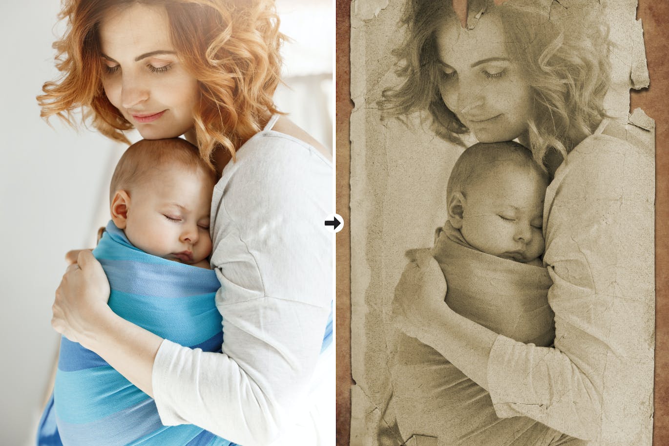 旧纸张效果PS动作模板 Old Paper Photoshop Action 插件预设 第3张-素材湾丨精选海外优质设计素材资源 旧纸张效果PS动作模板 Old Paper Photoshop Action 插件预设 sucaiwan.com