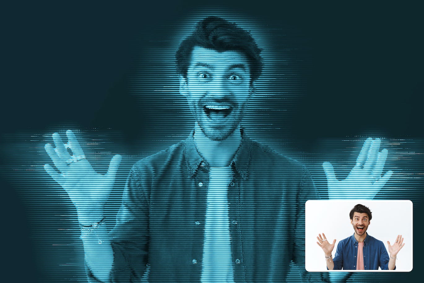 全息图技术效果PS动作模板 Hologram Effect Photoshop Action 插件预设 第3张-素材湾丨精选海外优质设计素材资源 全息图技术效果PS动作模板 Hologram Effect Photoshop Action 插件预设 sucaiwan.com