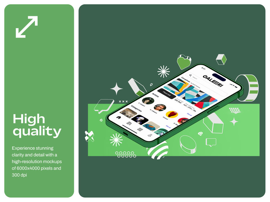 样机模板-iPhone 14 Pro样机PSD模板素材 样机素材 sucaiwan.com