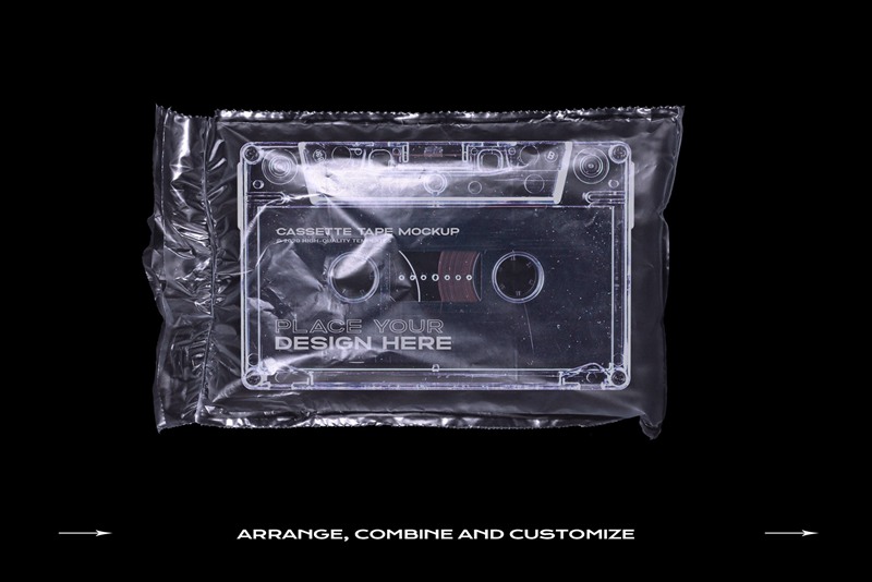高级潮流复古盒式磁带样机捆绑塑料PSD样机模板 Cassette Tape Mockup Bundle Plastic 样机素材 第11张-素材湾丨精选海外优质设计素材资源 高级潮流复古盒式磁带样机捆绑塑料PSD样机模板 Cassette Tape Mockup Bundle Plastic 样机素材 sucaiwan.com