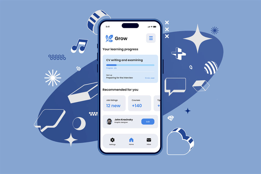 样机模板-iPhone 14 Pro样机PSD模板素材 样机素材 sucaiwan.com
