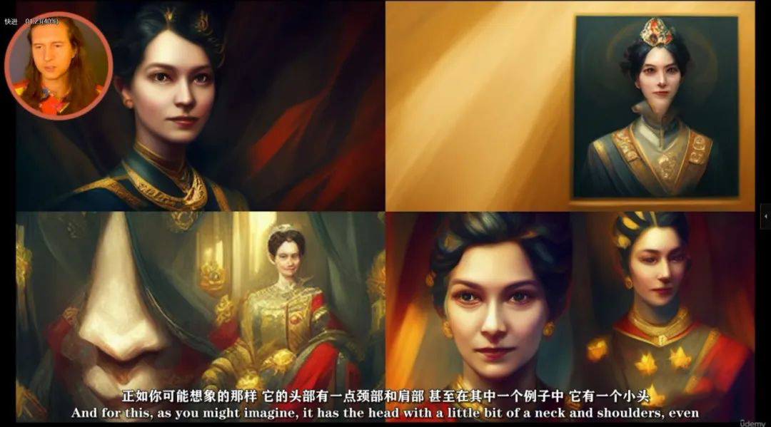人工智能Midjourney，视觉艺术创作0基础教程 设计教程 sucaiwan.com