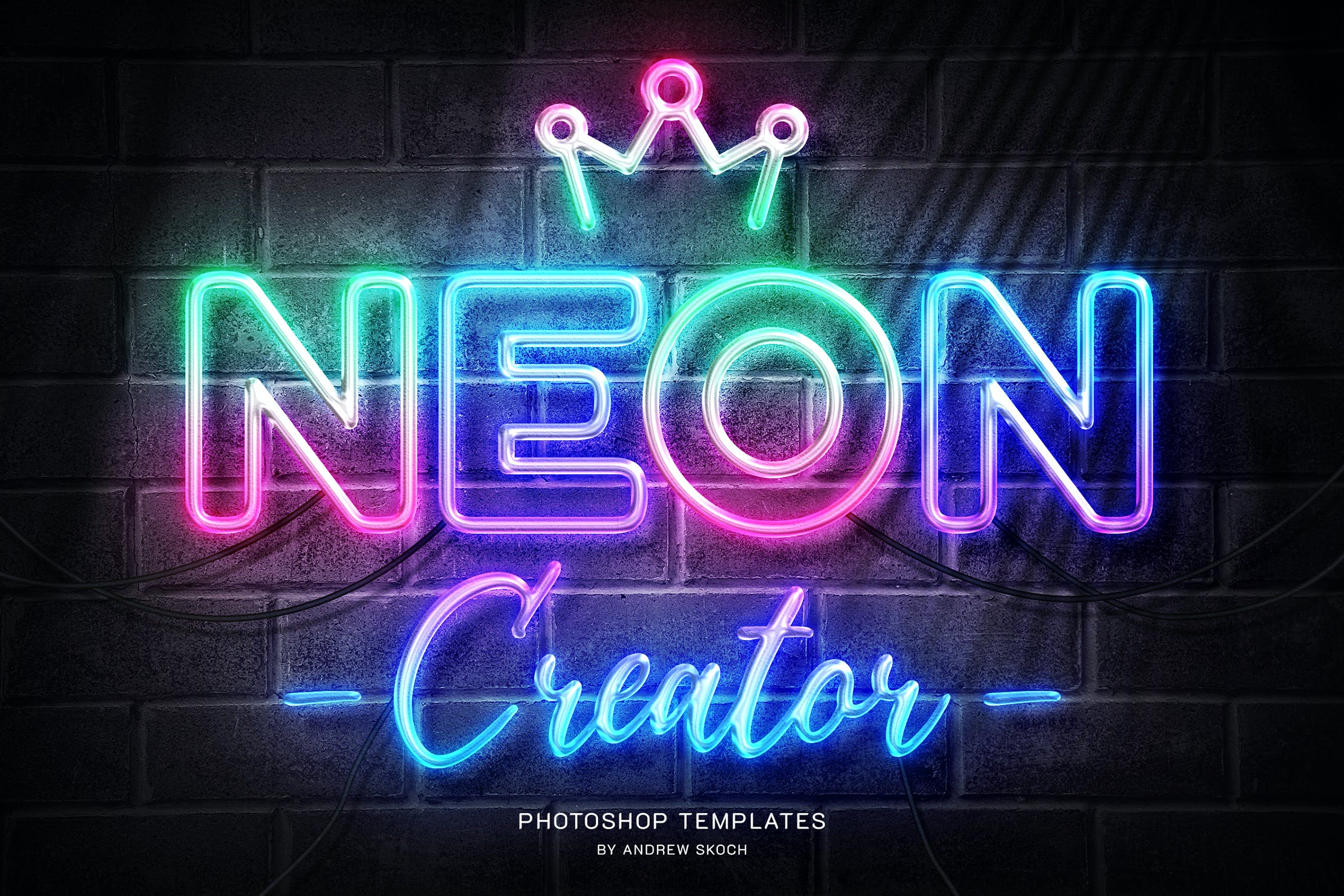 霓虹墙标志PSD样机模板 Neon Wall Sign Templates 样机素材 第1张-素材湾丨精选海外优质设计素材资源 霓虹墙标志PSD样机模板 Neon Wall Sign Templates 样机素材 sucaiwan.com