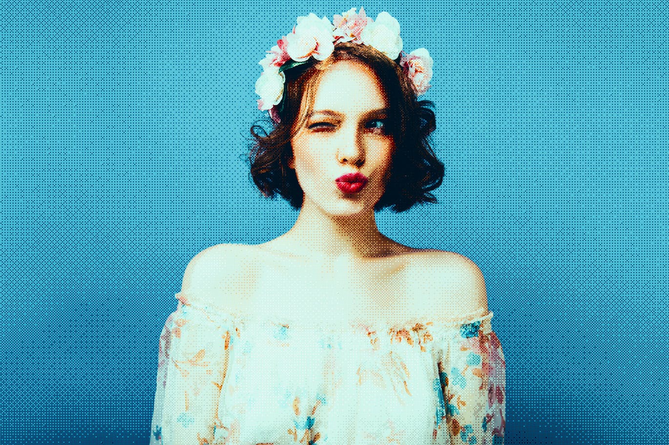 彩色位图技术效果PS动作模板 Color Bitmap Technique Photoshop Action 插件预设 第4张-素材湾丨精选海外优质设计素材资源 彩色位图技术效果PS动作模板 Color Bitmap Technique Photoshop Action 插件预设 sucaiwan.com