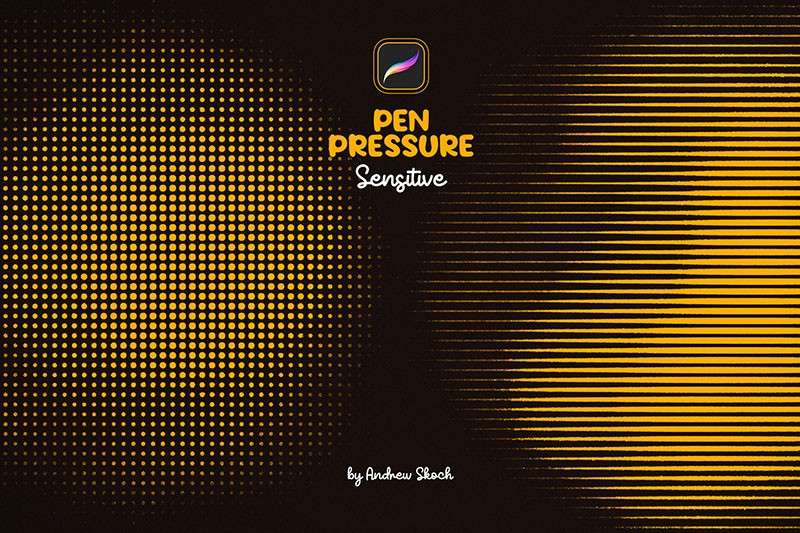 32个半色调纹理Procreate笔刷 笔刷资源 sucaiwan.com