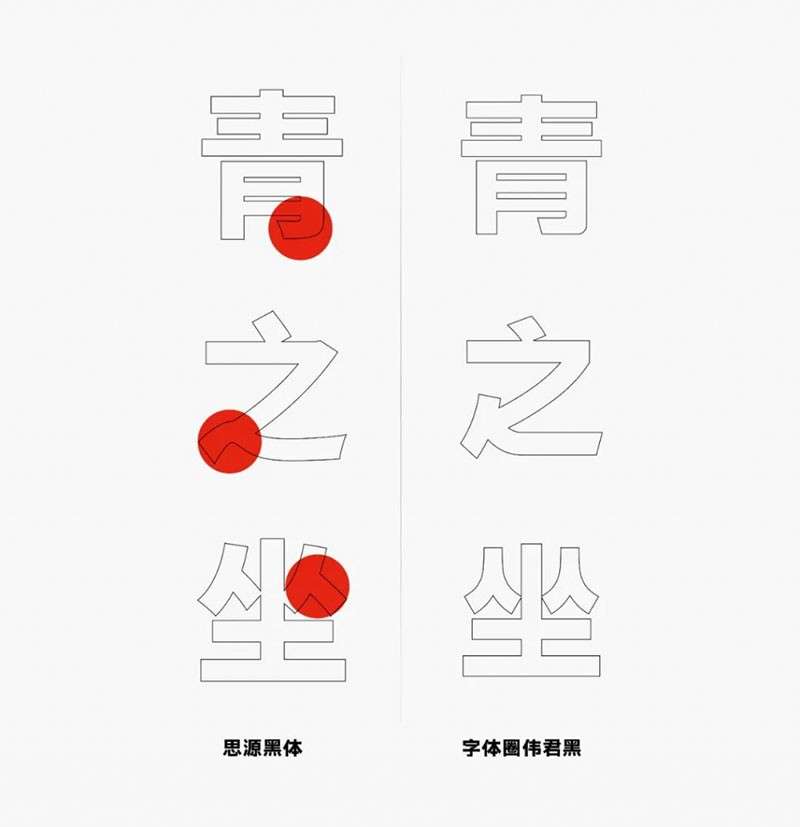 字体圈伟君黑，免费可商用 设计素材 sucaiwan.com