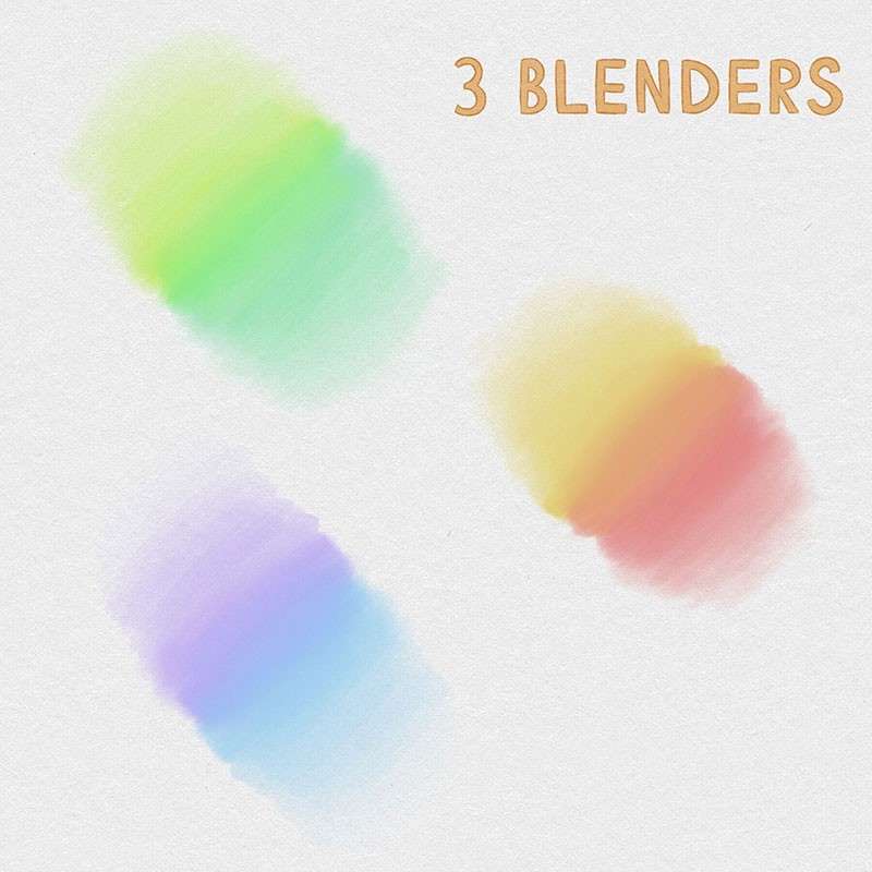 40+Procreate马克笔刷套装 笔刷资源 sucaiwan.com