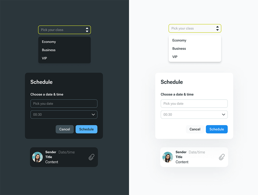 网站figma设计系统 APP UI sucaiwan.com