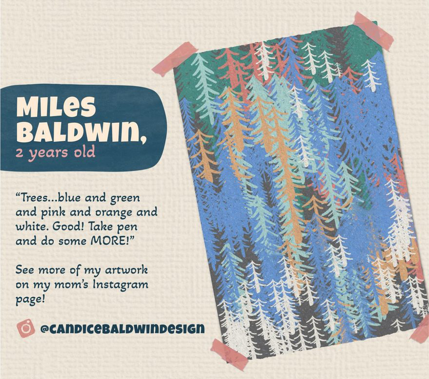 Procreate笔刷-水彩手绘几何抽象纹理Procreate图案笔刷素材 笔刷资源 sucaiwan.com