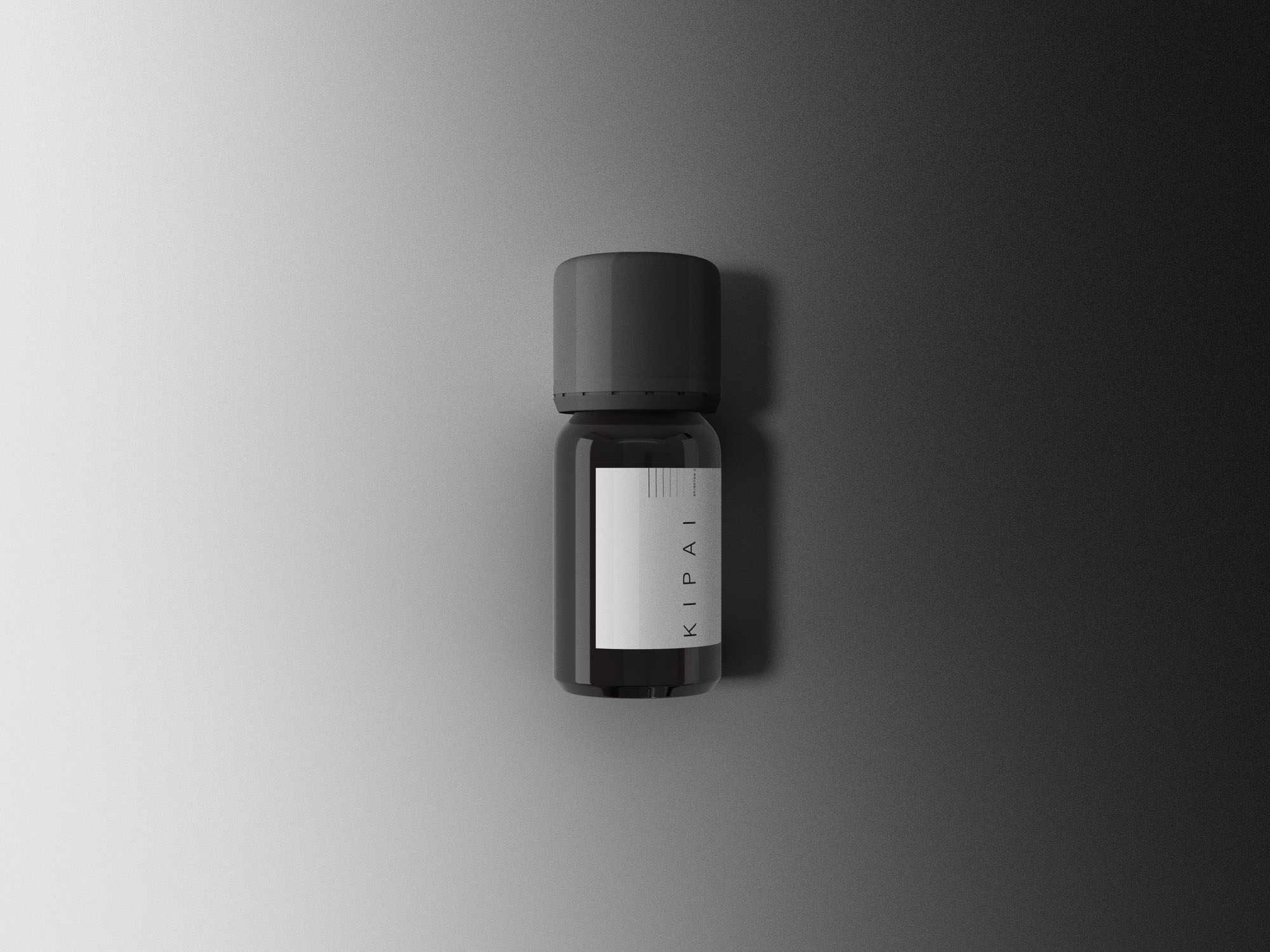 琥珀色瓶子包装样机 Amber Bottle Mockup 样机素材 sucaiwan.com