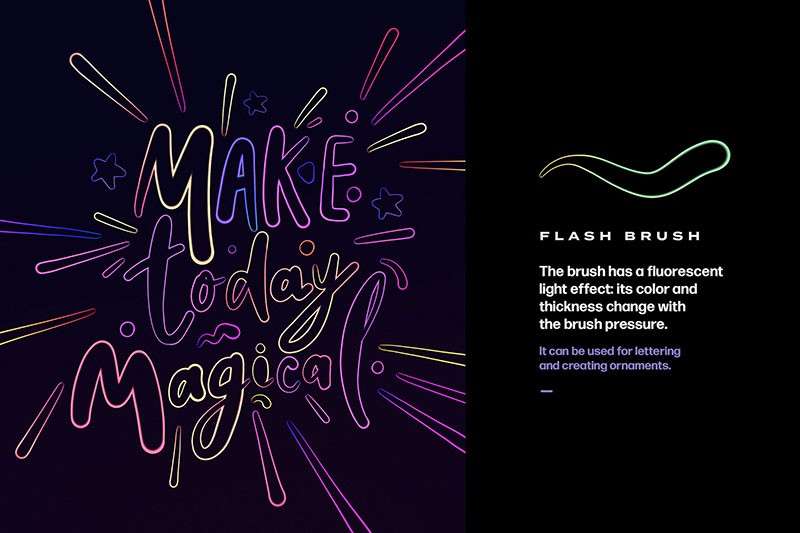 30个透明气泡效果Procreate笔刷 笔刷资源 sucaiwan.com