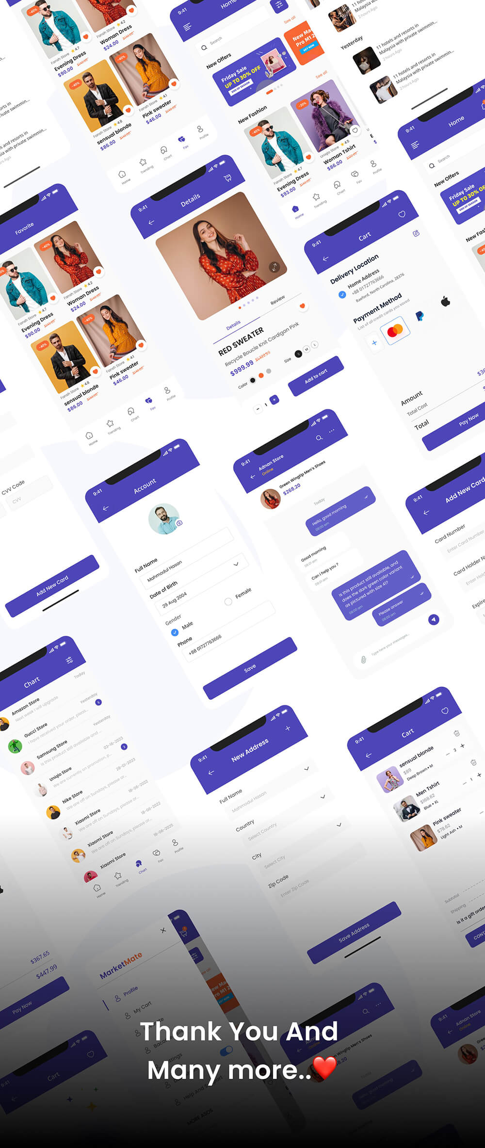 电子商务App购物应用程序 UI 套件 APP UI sucaiwan.com