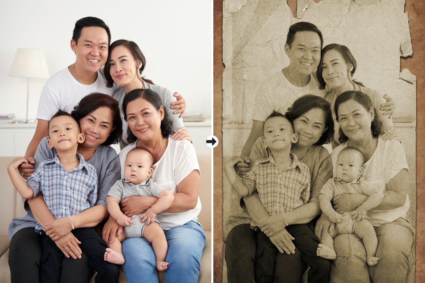 旧纸张效果PS动作模板 Old Paper Photoshop Action 插件预设 第4张-素材湾丨精选海外优质设计素材资源 旧纸张效果PS动作模板 Old Paper Photoshop Action 插件预设 sucaiwan.com