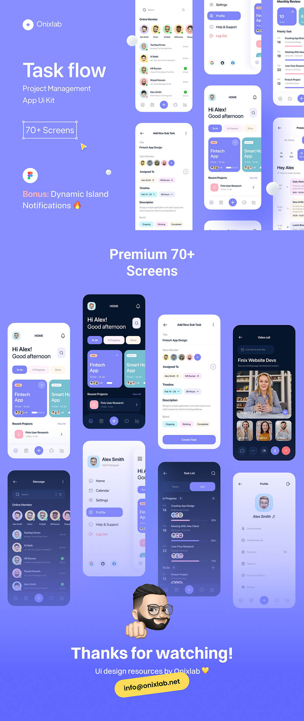 项目管理App应用程序UI工具包 APP UI sucaiwan.com