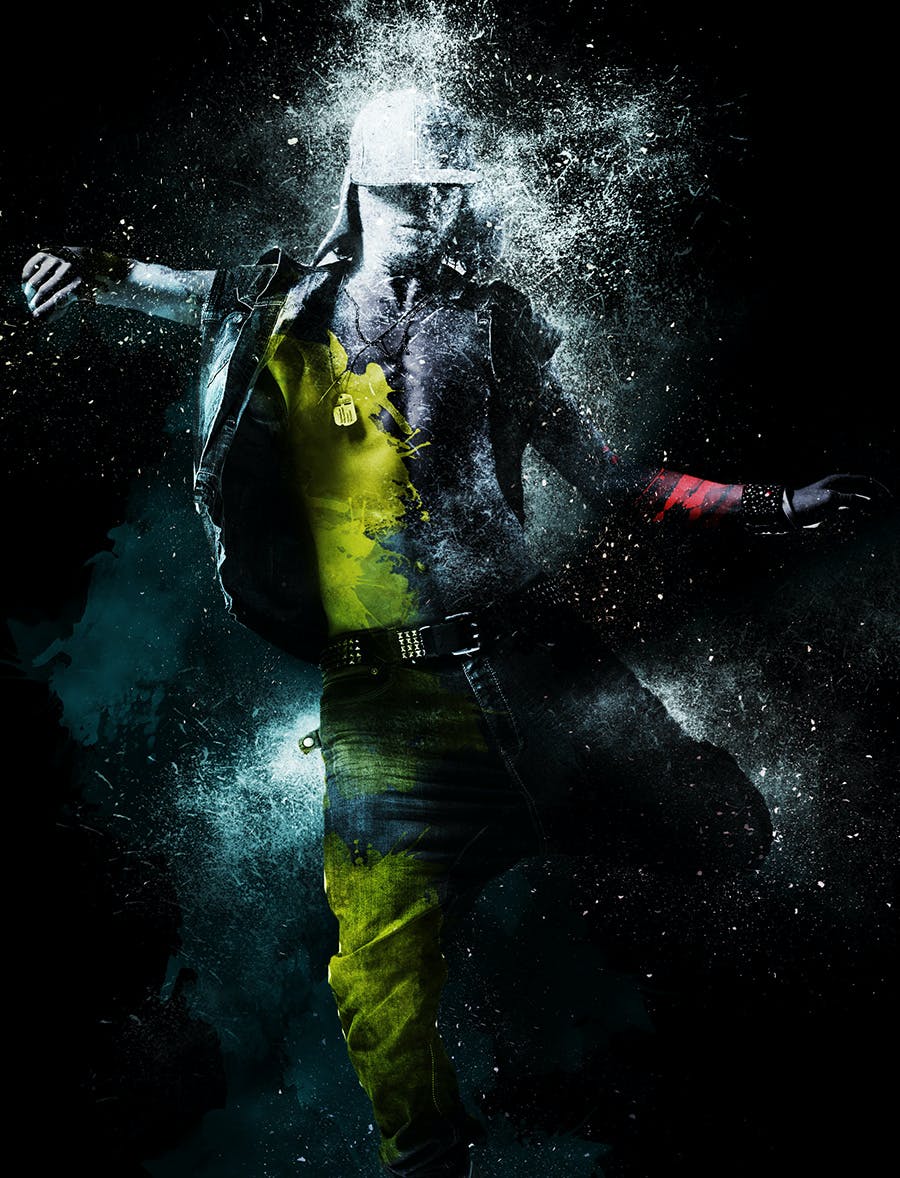 Grunge垃圾风格照片处理效果PS动作模板 Grunge – Photoshop Action 插件预设 sucaiwan.com
