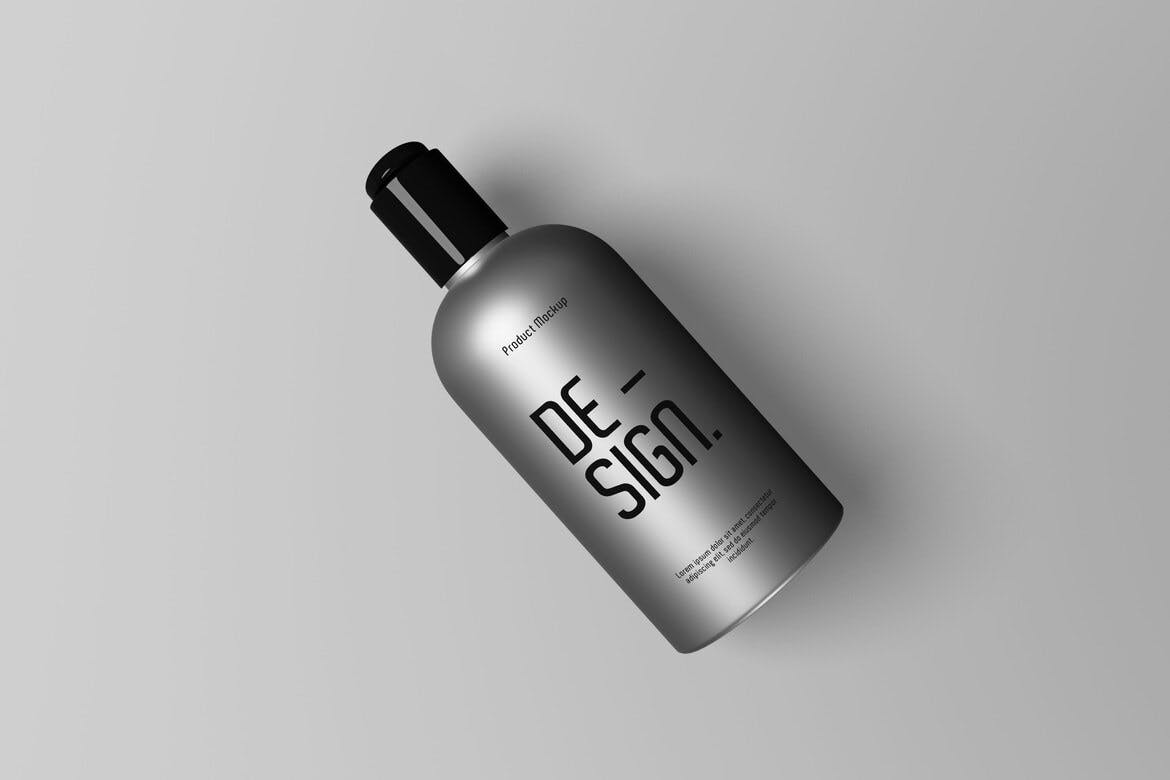 化妆品瓶包装品牌展示样机 Cosmetic Bottle mockup 样机素材 sucaiwan.com