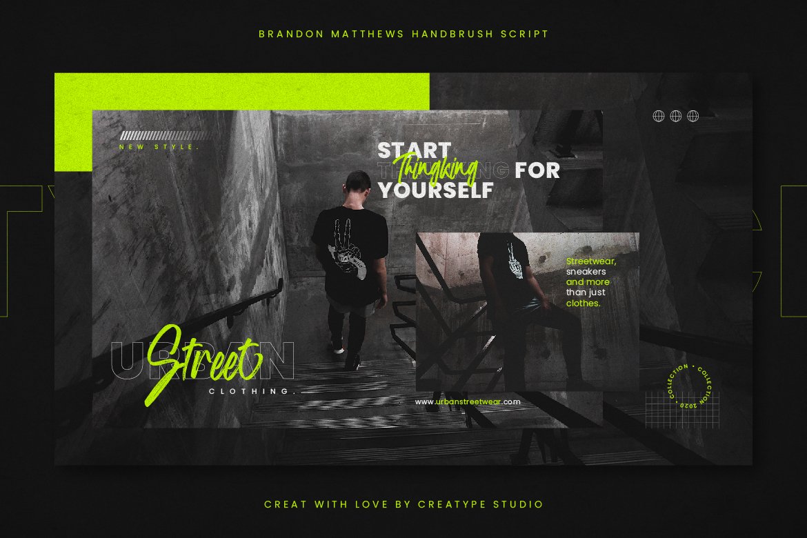 超酷手写镂空毛笔风格英文字体 Brandon Matthews Handbrush Script 设计素材 第7张-素材湾丨精选海外优质设计素材资源 超酷手写镂空毛笔风格英文字体 Brandon Matthews Handbrush Script 设计素材 sucaiwan.com