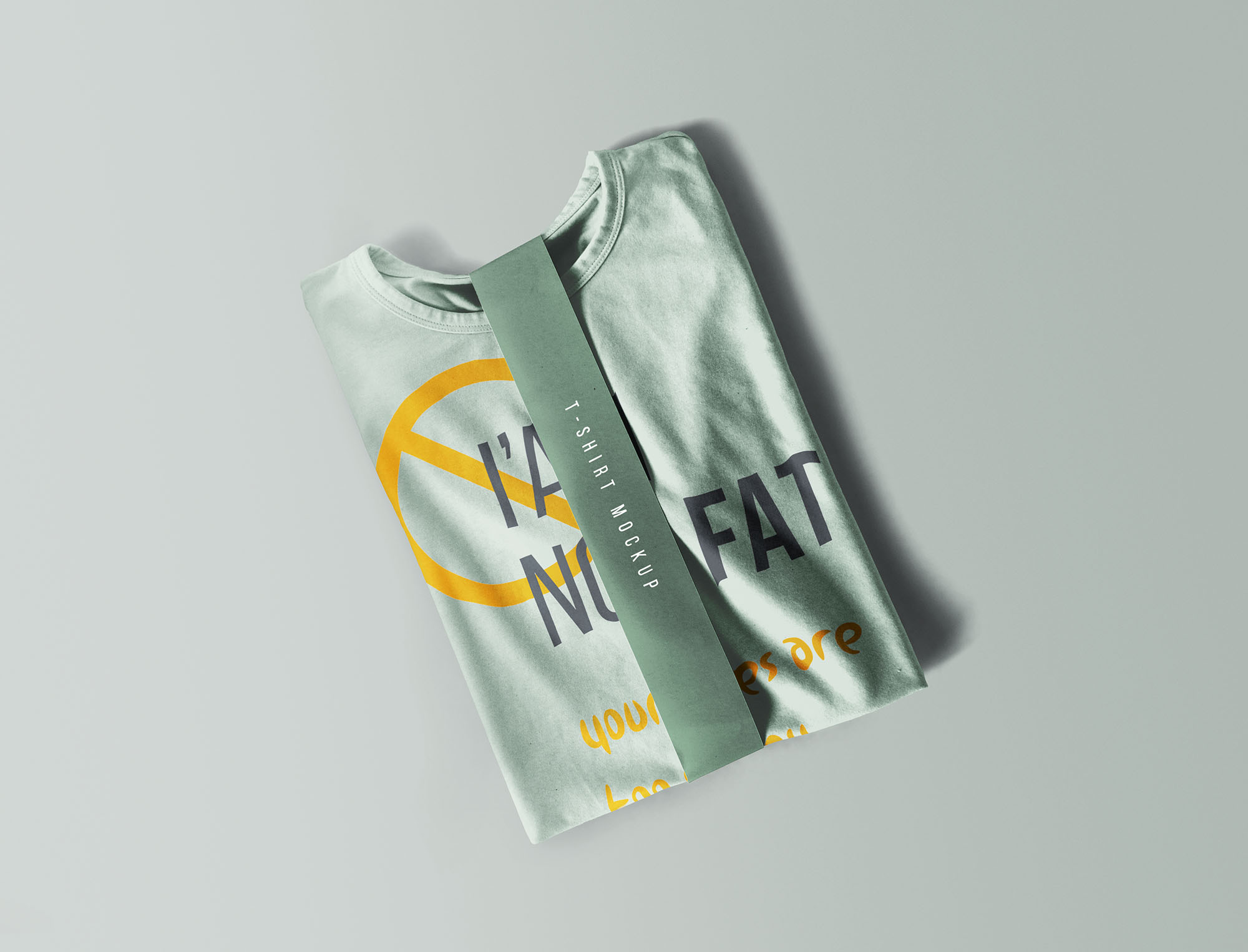 9 个褶皱T恤设计效果图样机 9 T-Shirt Mockups 样机素材 sucaiwan.com