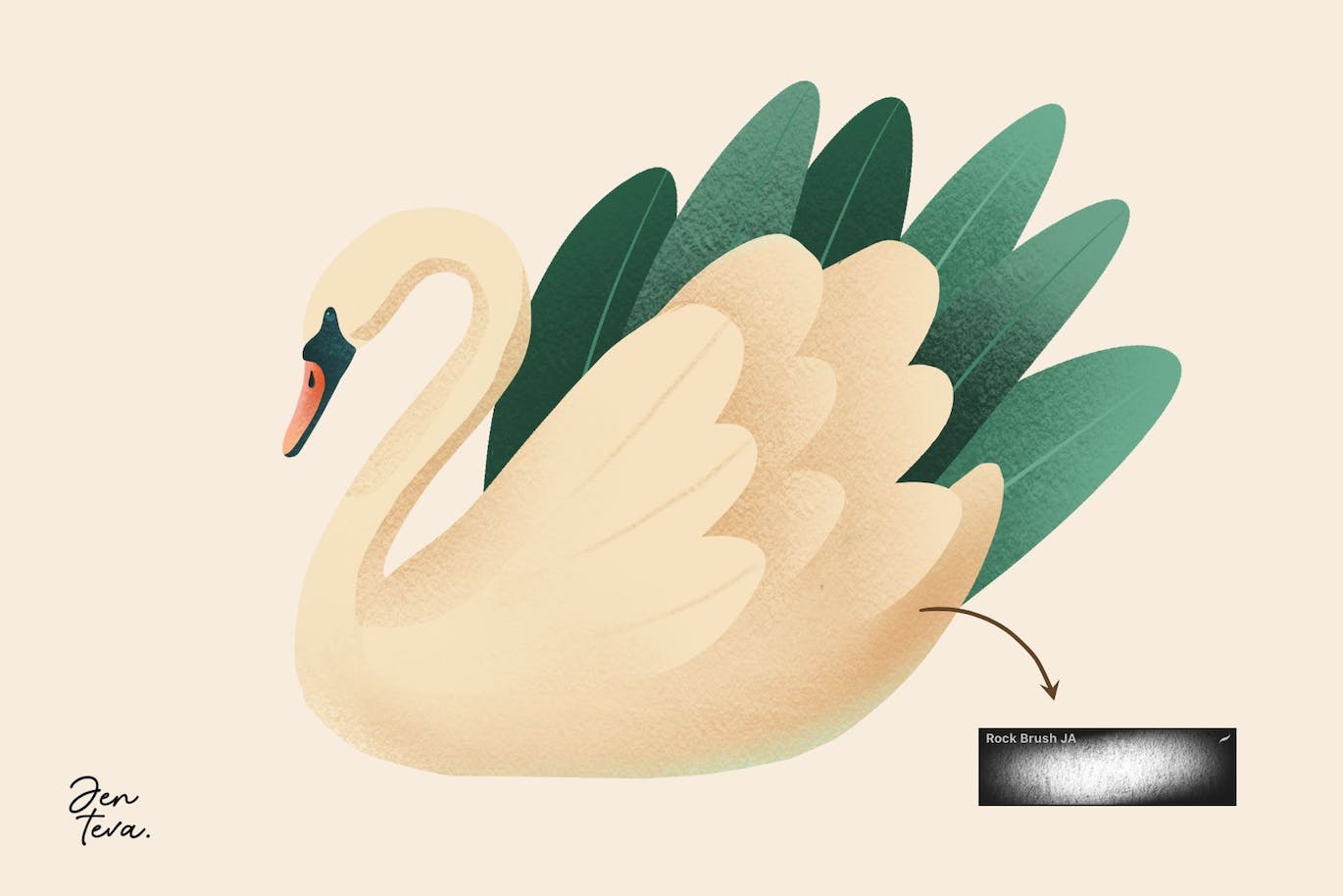 15个Procreate纹理笔刷 Texture brushes for Procreate 笔刷资源 sucaiwan.com