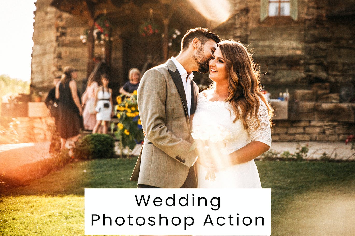 婚礼照片调色处理Photoshop动作 Wedding Photoshop Action 插件预设 sucaiwan.com