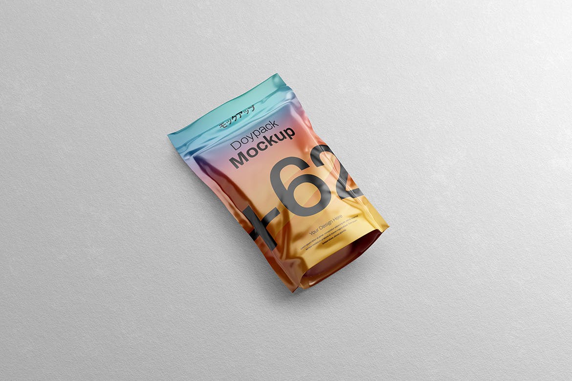 宠物零食包装自立袋样机图 Doypack Mockup 样机素材 sucaiwan.com