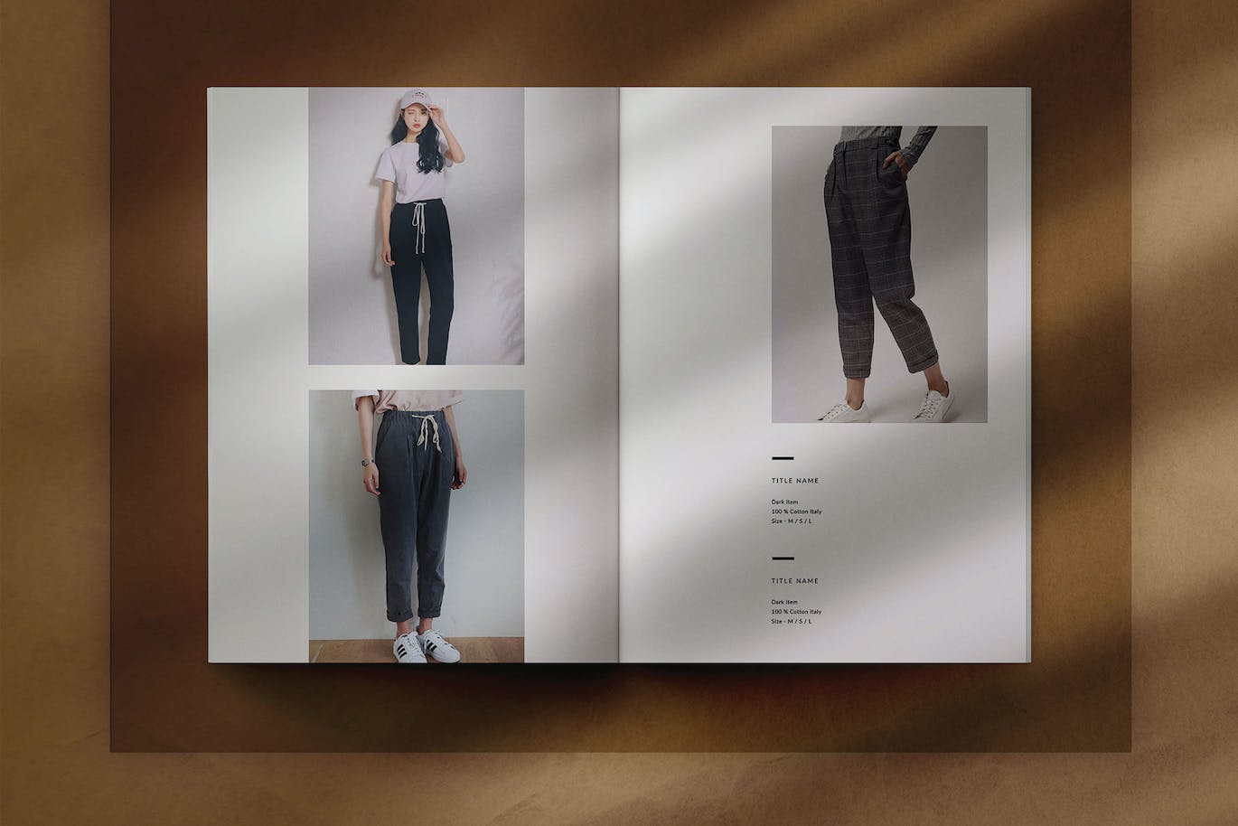 时尚品牌小册子Lookbook模板 LookBook Template 设计素材 sucaiwan.com