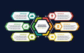 丰富多彩商业信息图表行动计划设计模板 Colorful Business Infographic Strategy