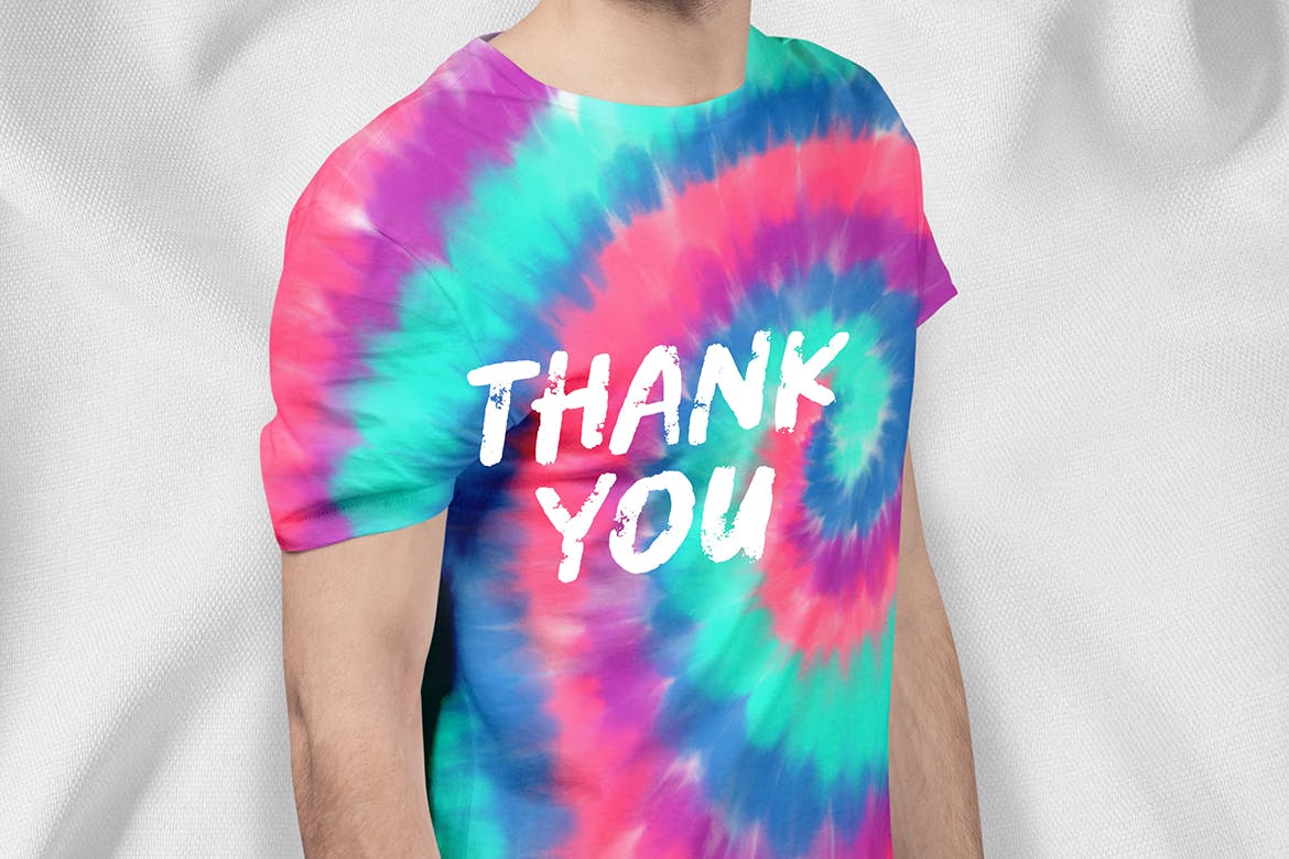 逼真的扎染Procreate笔刷 Procreate Realistic Tie Dye Brushes 笔刷资源 sucaiwan.com