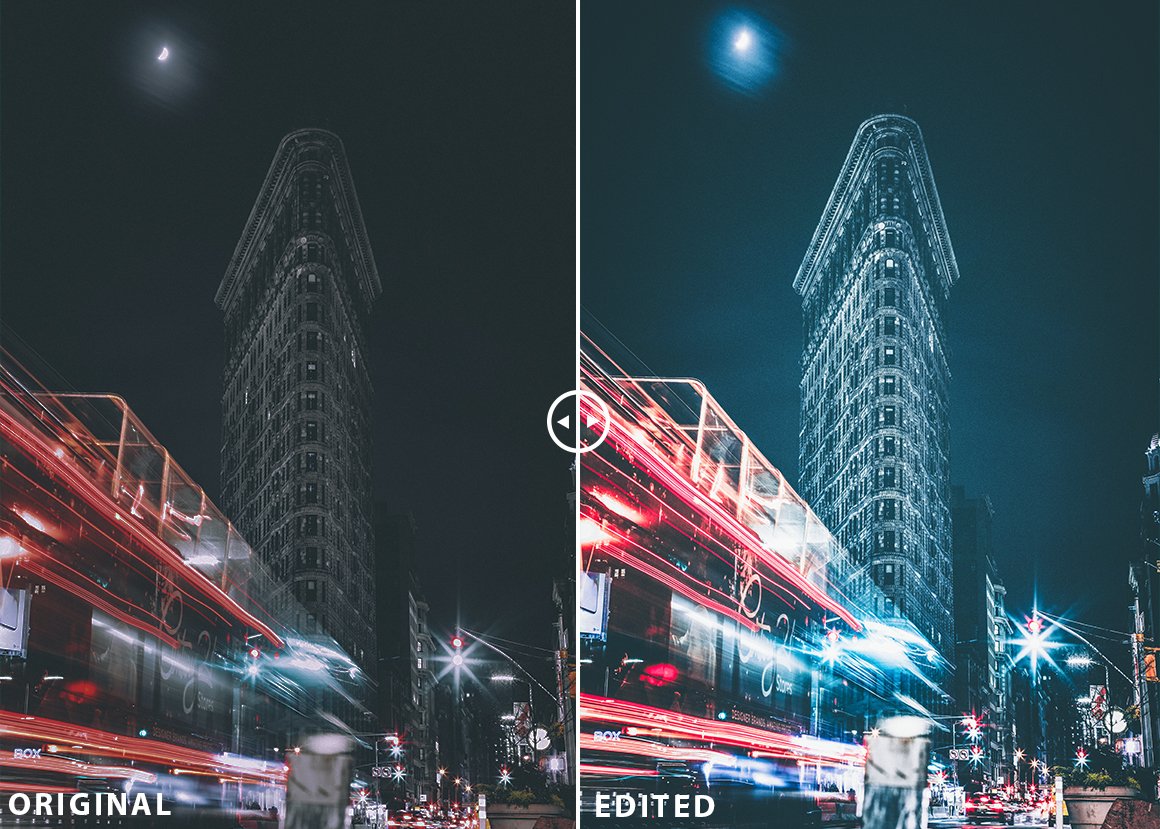 15个潮流复古赛博朋克夜景街拍霓虹灯Lightroom预设 Neon Light Lightroom Presets 插件预设 sucaiwan.com