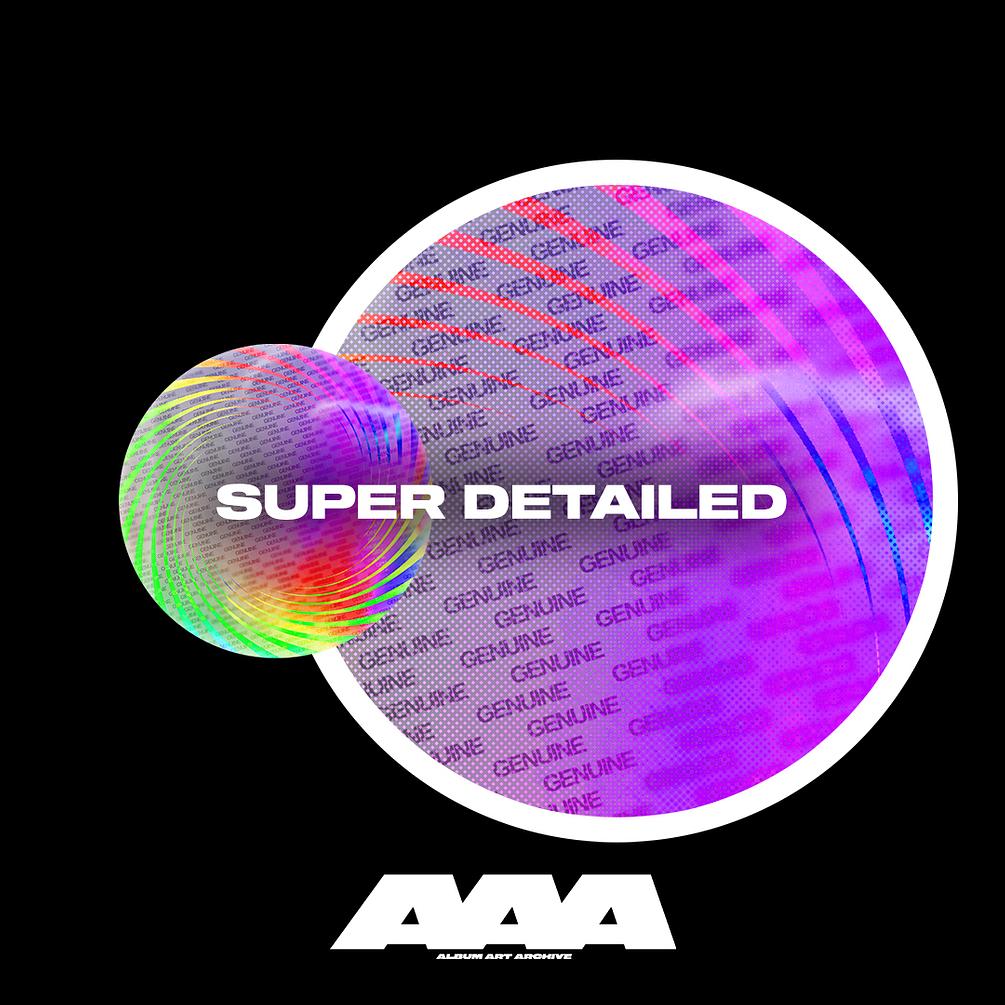 152+全息镭射反光潮流专辑贴纸插图活动便签 Heavy Holos 图片素材 sucaiwan.com