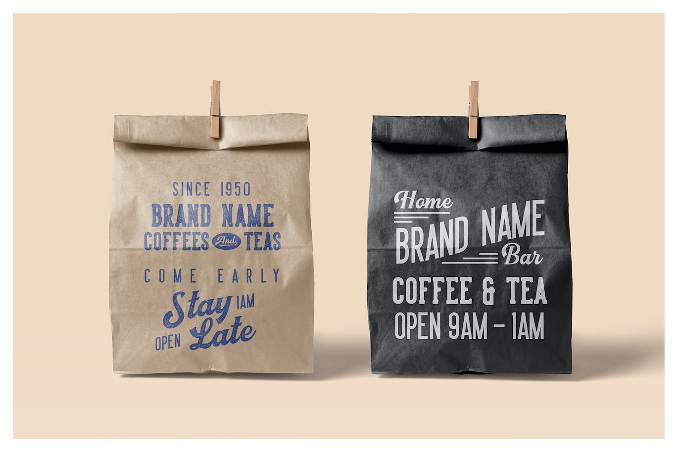 食品包装设计展示样机套件 Food Packaging Mockups 样机素材 sucaiwan.com