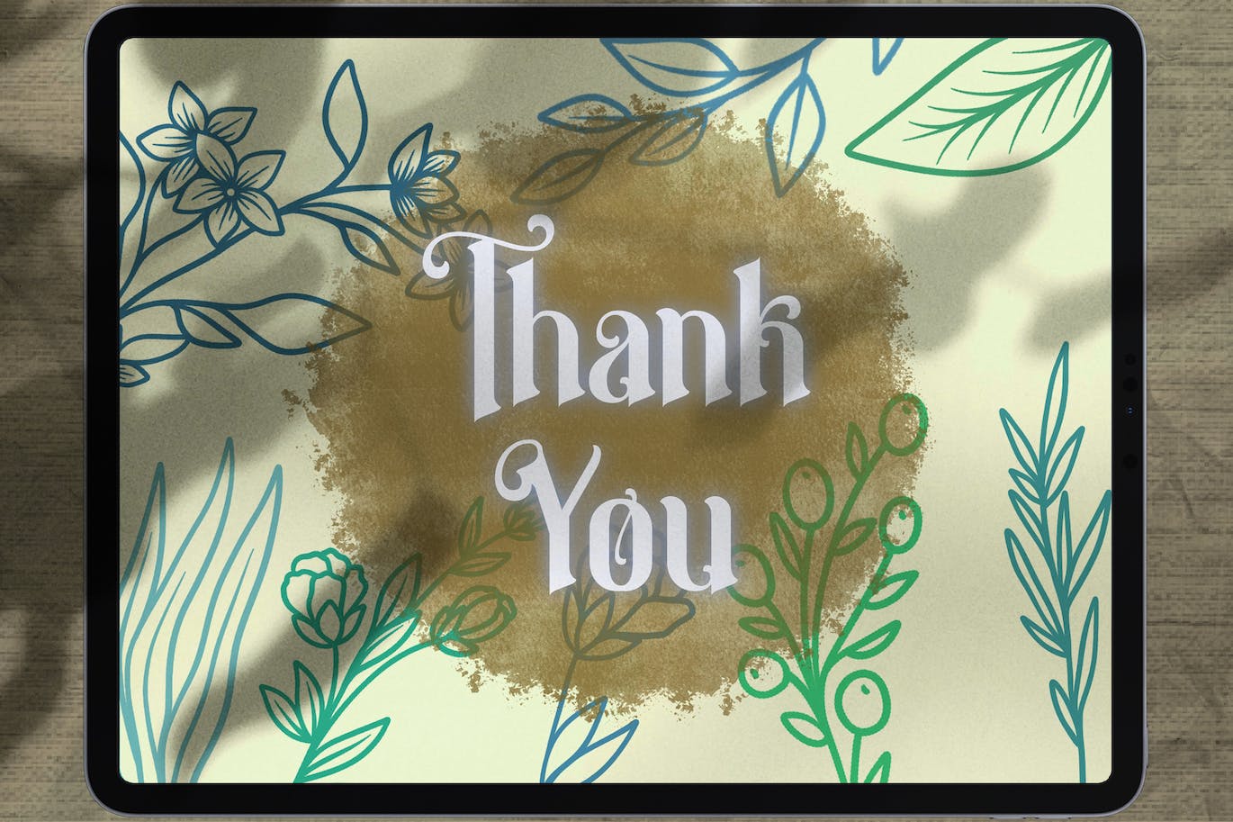 花卉Procreate印章绘画笔刷素材 Dans Floral Stamp Brush Procreate 笔刷资源 sucaiwan.com