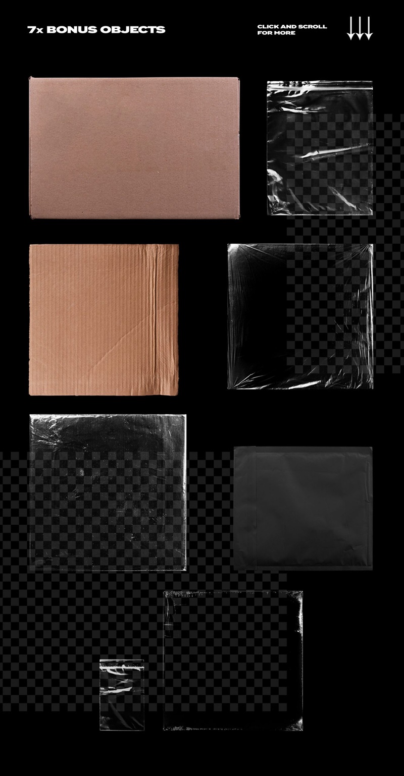 全息潮流复古划痕撕纸贴纸标签PSD样机模板 PrintPixel Sticker Mockup Bundle Logo Branding 样机素材 sucaiwan.com