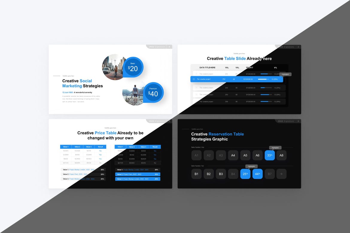 套餐价格表单PowerPoint演示模板 Price & Table PowerPoint Template 幻灯图表 第3张-素材湾丨精选海外优质设计素材资源 套餐价格表单PowerPoint演示模板 Price & Table PowerPoint Template 幻灯图表 sucaiwan.com