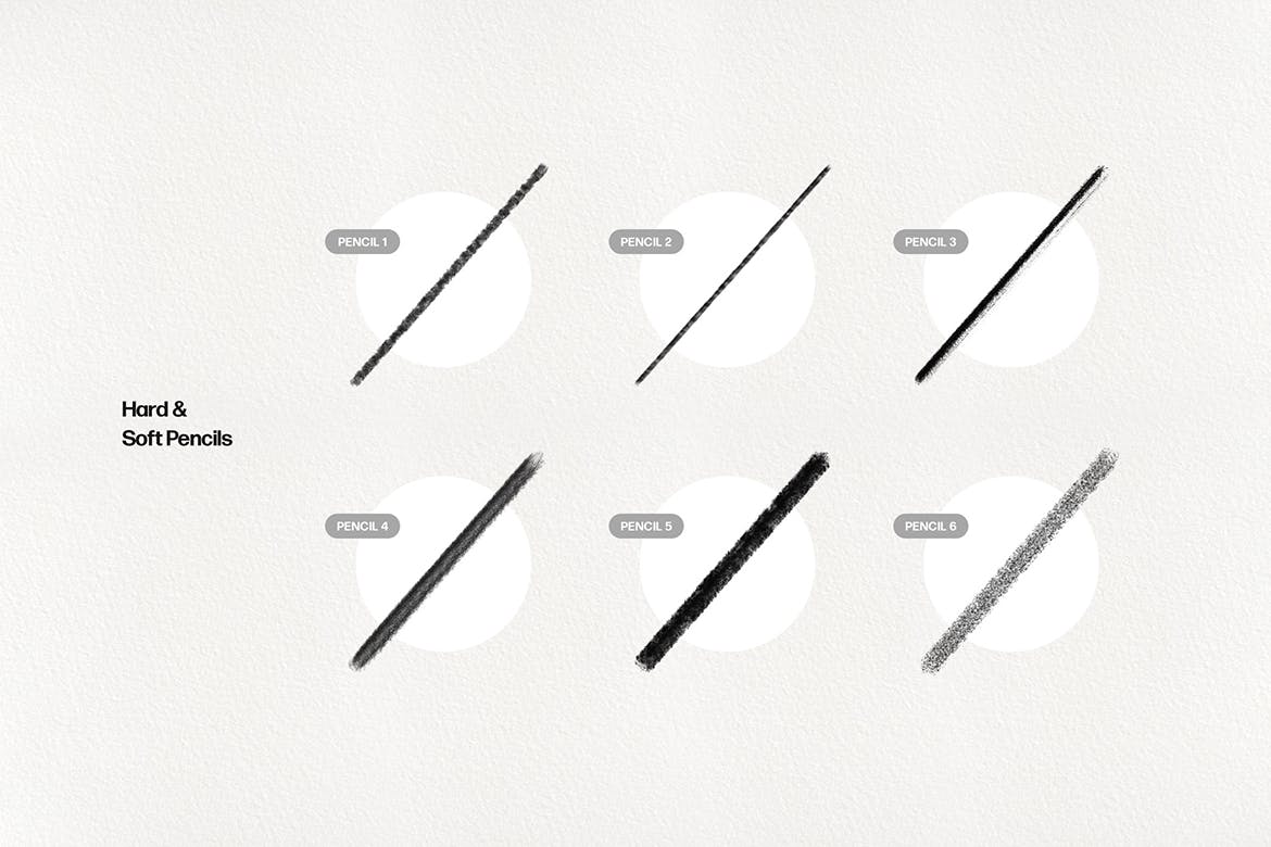 铅笔素描Procreate笔刷 Basic Pencil Procreate Brushes 笔刷资源 第3张-素材湾丨精选海外优质设计素材资源 铅笔素描Procreate笔刷 Basic Pencil Procreate Brushes 笔刷资源 sucaiwan.com