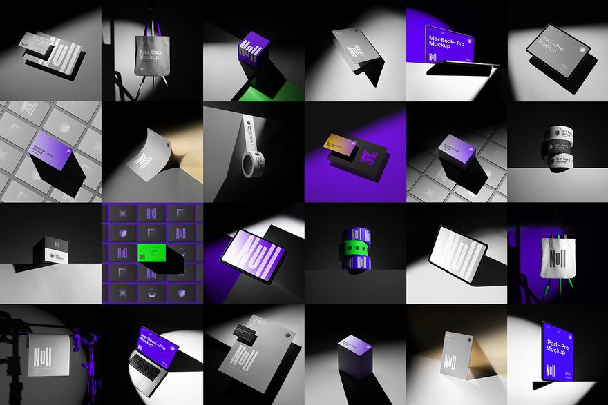 样机模板-高端文创品牌设计办公用品样机PSD模板素材 样机素材 sucaiwan.com