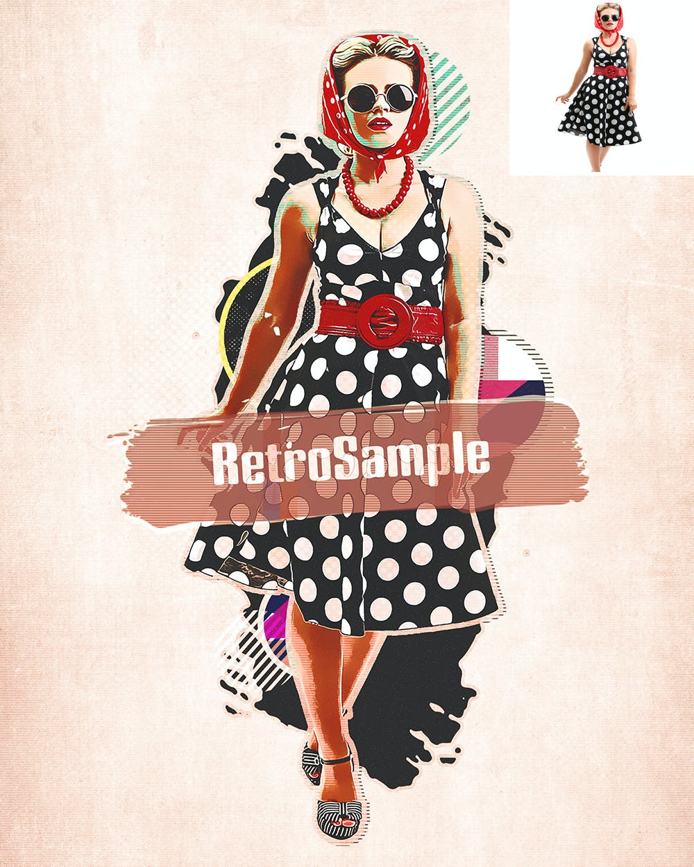 复古拼贴画照片处理效果PS动作模板 Retro Collage – Photoshop Action 插件预设 第4张-素材湾丨精选海外优质设计素材资源 复古拼贴画照片处理效果PS动作模板 Retro Collage – Photoshop Action 插件预设 sucaiwan.com