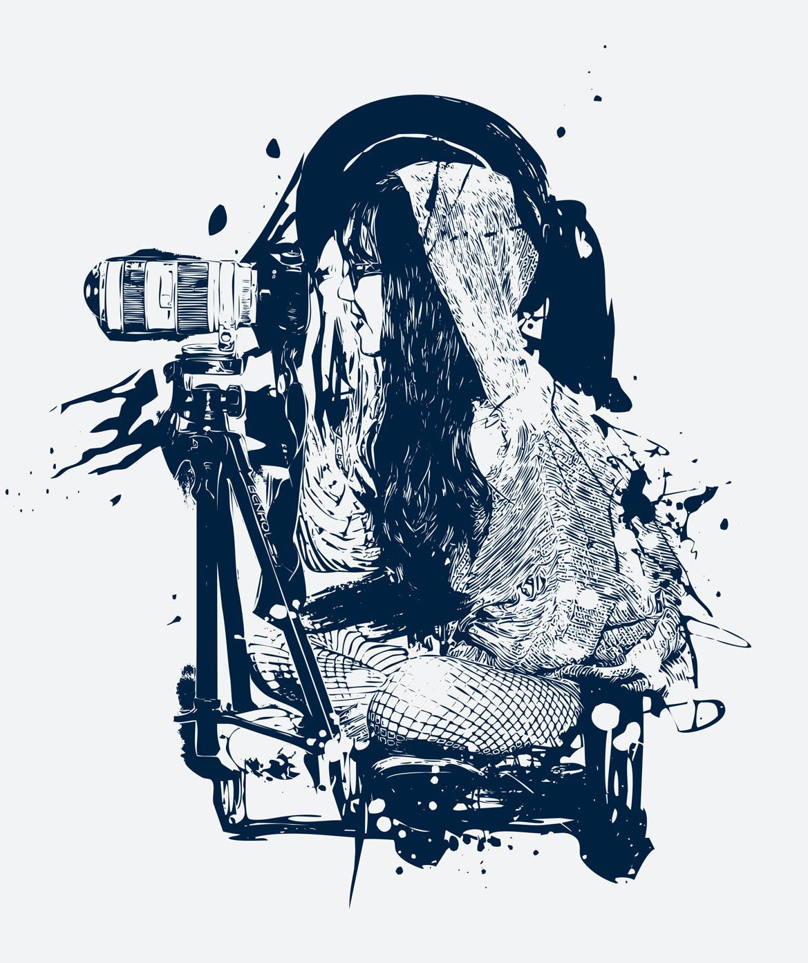 矢量飞溅照片处理效果PS动作模板 Vector Splash – Photoshop Action 插件预设 sucaiwan.com
