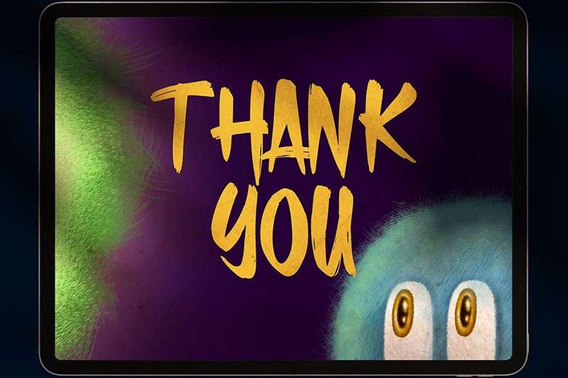 10种卡通毛绒效果Procreate笔刷 笔刷资源 sucaiwan.com