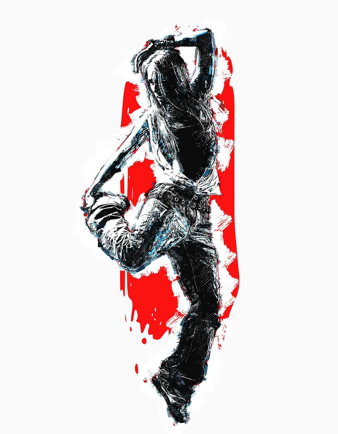 波尔卡圆点照片处理效果PS动作模板 Trash Polka – Photoshop Action 插件预设 sucaiwan.com