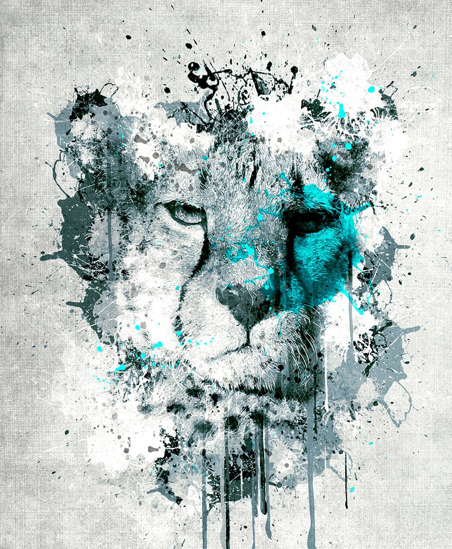 彩墨画照片处理效果PS动作模板 Inka – Photoshop Action 插件预设 sucaiwan.com