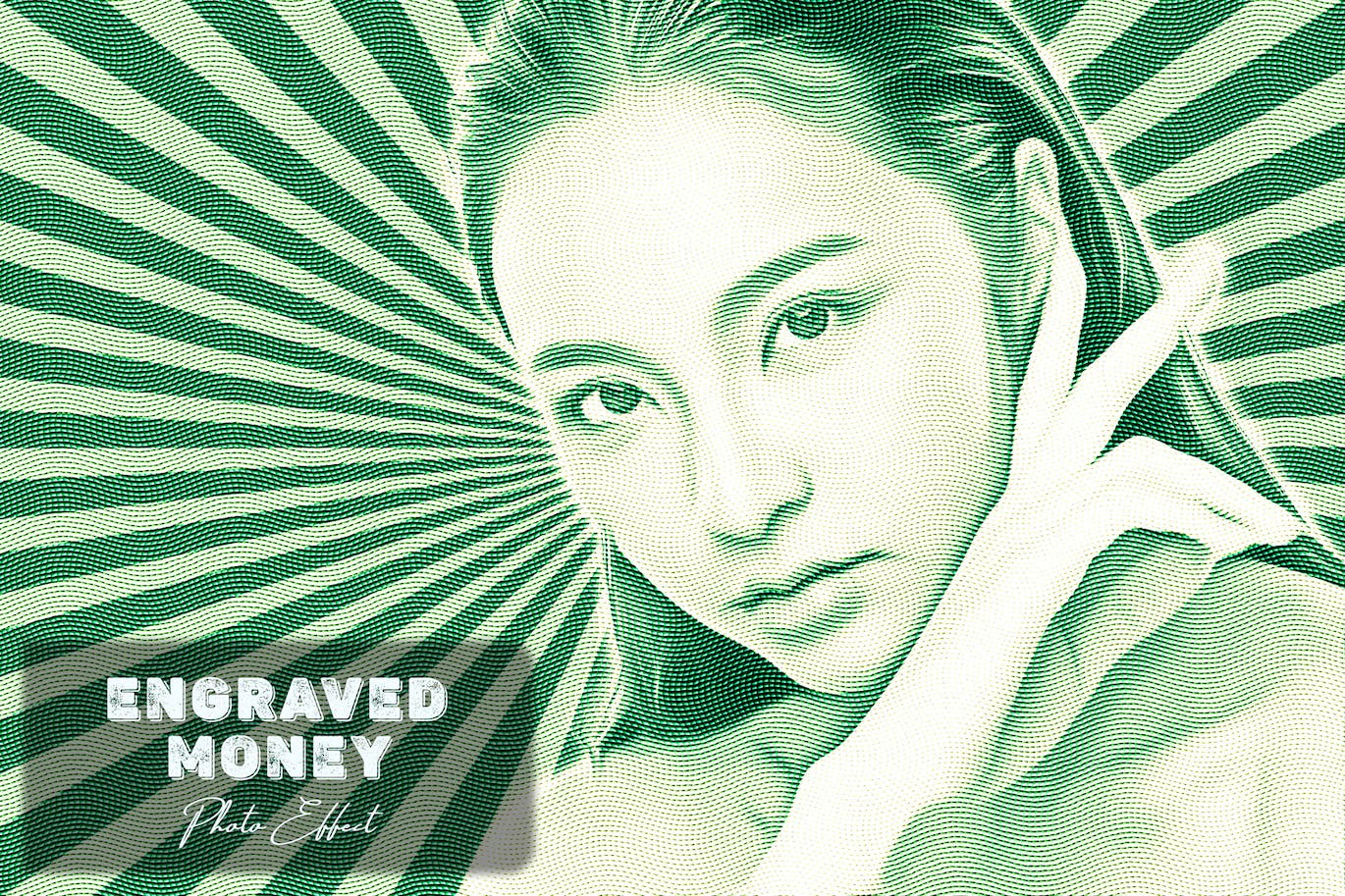 雕刻货币效果PS动作模板 Engraved Money Photoshop Action 插件预设 第1张-素材湾丨精选海外优质设计素材资源 雕刻货币效果PS动作模板 Engraved Money Photoshop Action 插件预设 sucaiwan.com